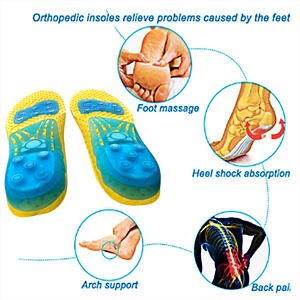 Semelles orthopédiques en EVA à ressorts, massage de l'avant-pied, confort tout au long de la journée, inserts de soutien pour les pieds - Product Image 4