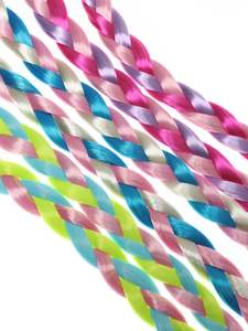 Extension per Trecce <span class=keywords><strong>Colorate</strong></span>, Accessori per Capelli per Donne, Trecce <span class=keywords><strong>Colorate</strong></span> per Divertimento, 6 Pezzi - Product Image 6