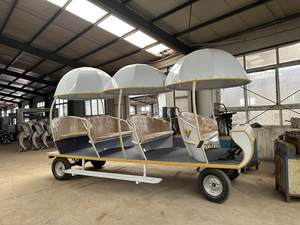 Nouvelle calèche électrique de style européen pour les excursions et les visites touristiques dans les parcs d'attractions - Product Image 3