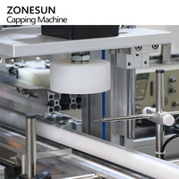 ZONESUN ZS-XG1870G Desktop Automatische Snoep Kauwgom Wijnflesjes Flesdop Pers- en afsluitmachine met trilvoeder