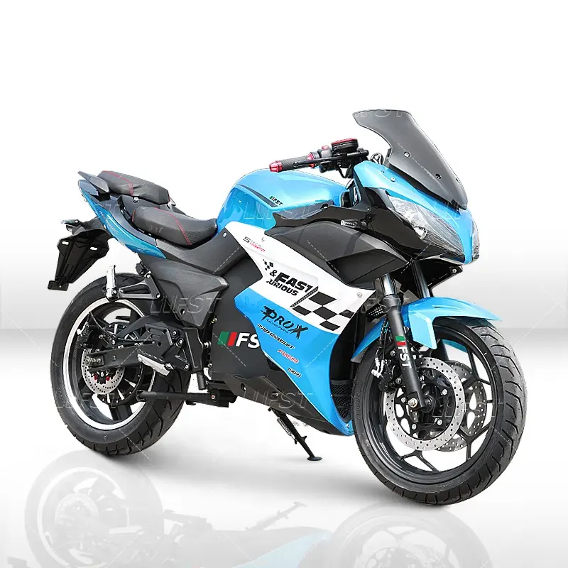 Super power 15kw 20kw snelste 200km volwassen elektrische motorfiets