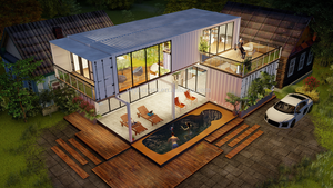 Kit de Casa prefabricada Contenedor de 4 dormitorios Casa de <span class=keywords><strong>playa</strong></span> Contenedor apilable Hogar Villa prefabricada Estándares australianos blancos - Product Image 6