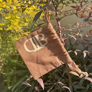 Reusable Biodegradable Custom Logo Gift Dust Organic Cotton <b>Drawstring</b> <b>Pouch</b> Bags with Custom Print for Stickers and Candles - Product Image 3