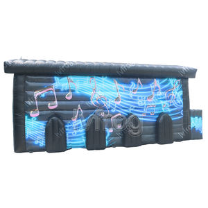 Tente de fête <span class=keywords><strong>gonflable</strong></span> noire de qualité commerciale tente de boîte de nuit mobile avec ventilateur pour <span class=keywords><strong>discothèque</strong></span> ou château <span class=keywords><strong>gonflable</strong></span> - Product Image 4