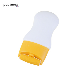 Bouteille de massage à rouleau en silicone texturé 100 ml – Emballage vide en PE pour gel musculaire et lotion corporelle, Contenant cosmétique - Product Image 1