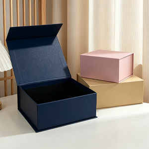 Custom Logo Magnetic Closure Rigid Gift <b>Box</b> UV Gold Foil Stamping Hard Cardboard Packaging <b>Box</b> for <b>Wedding</b> <b>Favour</b> Retail - Product Image 2
