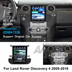 Écran tactile de voiture stéréo Pour <span class=keywords><strong>Land</strong></span> Rover Discovery 4 2009- 2016 autoradio lecteur multimédia système de navigation GPS magnétophone - Product Image 2