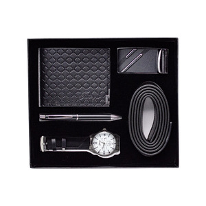 Men's Business Gift <b>Set</b> <b>Watch</b> Wallet Pen Belt Valentine'S Day Gift For Friend - Product Image 1