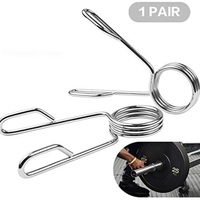 Collier de serrage à ressort personnalisé pour haltères de musculation, pour barres de gym et haltères