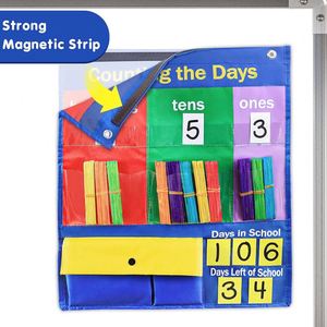 Tableaux de Valeurs Positionnées pour la Classe & Housses de Présentoirs de Comptage à Pochettes – Centaines, Dizaines, Unités – Fournitures de Bureau et Scolaires - Product Image 3