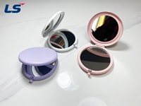 Cermin rias mini portabel salon kecantikan Lanson dengan warna kustom dan logo