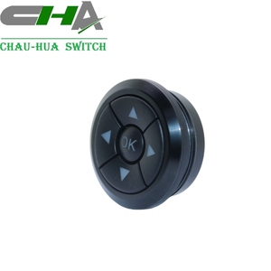 יצרן 12vdc שחור הוביל חמישה כפתור ניווט עם חוט 5 מתג מגע - Product Image 2