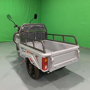 Электрический грузовой трицикл с открытым кузовом и батареей 60В для транспортировки грузов на ферме, прямые продажи с завода - Product Image 3