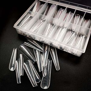 Vente en gros de <span class=keywords><strong>faux</strong></span> <span class=keywords><strong>ongles</strong></span> de marque privée <span class=keywords><strong>gel</strong></span> x couverture complète boîte d'emballage de pointe d'extension d'ongle en <span class=keywords><strong>gel</strong></span> souple - Product Image 5