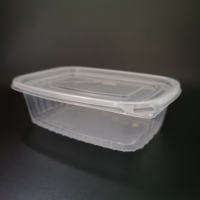 Barquettes alimentaires thermoformées jetables, compatibles micro-ondes, scellables à la chaleur, pour usage domestique et commercial