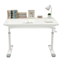 Bureau en bois d'ordinateur réglable en hauteur pour enfants Vente directe d'usine Bureau d'apprentissage pour enfants Bureau d'ordinateur