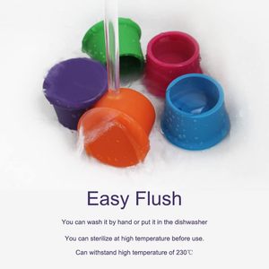 Soft Silicone <b>Wine</b> <b>Stoppers</b> Beverage Bottle Sealer Bottle Covers Champagne Fresh Corks with Grip Top for Keeping <b>Wine</b> - Product Image 5