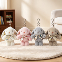 Porte-clés M, Pendentifs, Jouets en peluche papillon et nœud, Petites peluches mignonnes, Poupées compagnons apaisantes