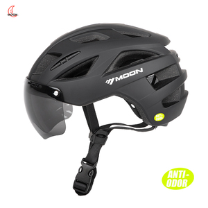 Professional Winter Road Cycling Helmet Magnetic <strong>Goggle</strong> Anti-Odor Liner LED Warning Light CE EN1078 CPSC Approved Unisex Safety - Product Image 2