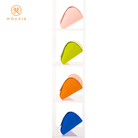 Étui à lunettes pliable fait main, boîte à lunettes rayée colorée avec doublure douce, pochette de protection pour lunettes de voyage