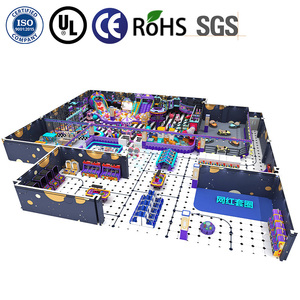 Centre de divertissement familial, jeux pour enfants, aire de jeux intérieure, équipement de terrain de jeu pour enfants, aire de jeux intérieure - Product Image 2