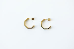 Boucles d'oreilles en diamants jaunes, or 14 carats, bijoux fins, vente en gros, fabricant sur mesure, OEM ODM, usine de bijoux - Product Image 5