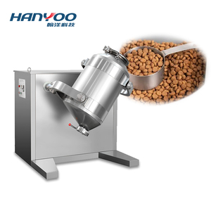 Plastik gıda tozu için Hanyoo SBH serisi paslanmaz çelik 3D davul mikser <span class=keywords><strong>Blender</strong></span> makinesi