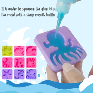 Khy 12 Màu 250 Ml Tự Làm Nước Elf Đồ Chơi-Ma Thuật Waterscape Nước Elves Gel Kit Set, Ma Thuật Nước Elf Với Hiệu ứng Lấp Lánh - Product Image 2