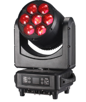 Projecteur LED professionnel OEM IP65 étanche pour extérieur, 7*60W 480W, effet 'Bee Eye', avec zoom RGBW, DMX RDM, pour scène, discothèque et DJ
