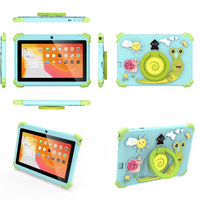 Nueva Tablet Educativa para Niños de 7 Pulgadas, MTK Quad Core 1.3GHz, 1GB RAM, Software Integrado Love Doll, WiFi, Resistente a Caídas, 1 Año de Garantía