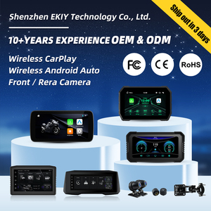 Ekiy 5 inch xe máy Carplay màn hình không dây Carplay <span class=keywords><strong>Android</strong></span> tự động hiển thị xe máy GPS màn hình cho xe máy - Product Image 6
