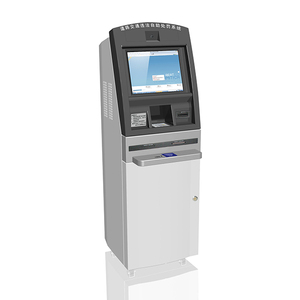 Distributeur automatique de paiement en espèces à écran tactile avec résolution 1920x1080, <span class=keywords><strong>construction</strong></span> en acier laminé à froid sur pied - Product Image 2