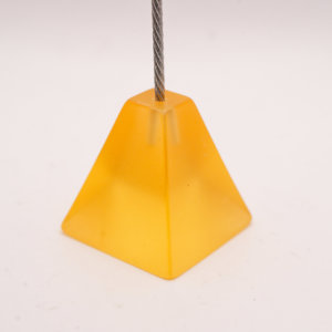 Elegant Cone-Shaped ABS <b>Card</b> Clip 120x31mm Decorative Desk Clip for Desk Organization and Event Displays - Product Image 3