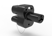 Adaptateur de chargeur CCS2 vers AC DC EV Compatible avec les voitures Tesla New Condition Combo DC Adaptateur de charge rapide