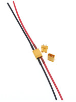 Conector KMD XT30U-F/M 10A de Baja Corriente, Macho-Hembra, con Cables para Aplicaciones de Baterías de Litio