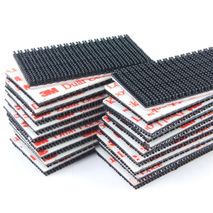 100% النايلون الملونة متعددة الأغراض الملابس لاصقة على الوجهين <span class=keywords><strong>3</strong></span> متر الفطر شريط لاصق بوجهين وحلقة الشريط - Product Image 1