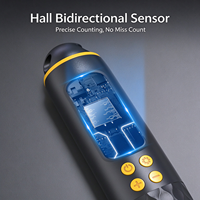 Tali Lompat Digital 2 in 1 dengan Sensor Hall, Layar HD, Isi Ulang Tipe-C, Tanpa Kabel, untuk Kebugaran di Rumah dan Menurunkan Berat Badan