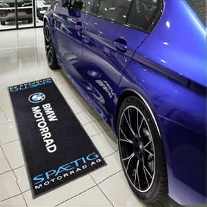 Fairmont Woven Oriental Novelty <b>Rubber</b> <b>Backed</b> Nylon 3-10mm Thick Indoor/Outdoor Office Home Hotel Use Non-Slip Modern Design <b>Mat</b> - Product Image 1