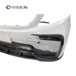 Para mercedes-benz V260 W447 parachoques de fibra de carbono, rejilla, Kit de carrocería, capó v-class W447 estilo TOPCAR - Product Image 3