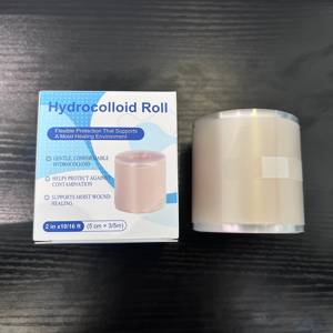 Op Maat Gemaakte Matrijs Gesneden Hydrocolloïde Dressing Verbanden Zelfklevende Wondverzorging Hydrocolloïde Kleefrol - Product Image 6
