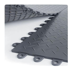 Plancher en plastique de système invisible de verrouillage de plancher de PVC de vinyle pour l'atelier - Product Image 1