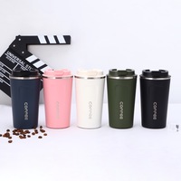 Tasse à café et tasse à thé isolées par gobelet thermique à double paroi en acier inoxydable de 12oz pour les fêtes Design moderne