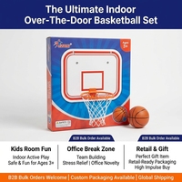 Mini panier de basket OEM ODM pliable et portable pour montage mural intérieur avec impression de logo personnalisée et emballage