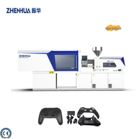 Vente d'usine ZHENHUA : Machine de moulage par injection 128T pour la production de coques de manettes de console de jeu, de joysticks sans fil et de housses de manettes de jeu