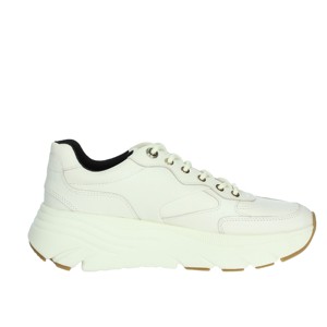 Sneakers bianche sportive retrò da uomo D26UFA 00085 alla moda mocassini da passeggio in rete morbida e scarpe da basket - Product Image 4