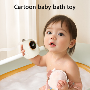 LED数値ポータブル測定温度デジタル小型フローティングバスタブベビーバス温水温度計 - Product Image 5