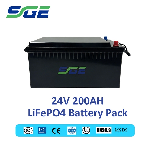 24V200AH Lead-acid Replacement LiFePO4 Battery Pack Replacement Battery Pack Long Range Power for Golf Cart