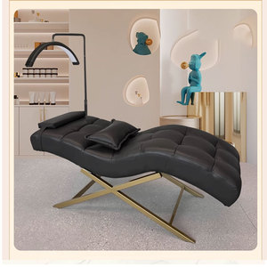 Individuelle Farbe Luxus Spa Wimpern-Welle Memory-Schaum Spa Geschwungene Auflage S-Förmige Verstellbare Massageliege Bett Modernes Design für Hotels - Product Image 2