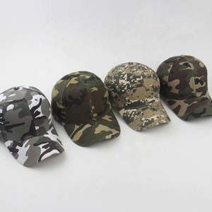 Chapeaux de soleil camouflage personnalisés avec logo sur mesure pour hommes/garçons - Style sportif, décontracté, printemps-été, sports de plein air - Product Image 3