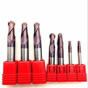 Hochgeschwindigkeits-Hochglanz polierter 4-Flöten-Hartmetall-Schaftfräser mit Beschichtung Schneid stahl Edelstahl Kunststoff HRC65 hrc55 hrc45 Schaft fräser - Product Image 4